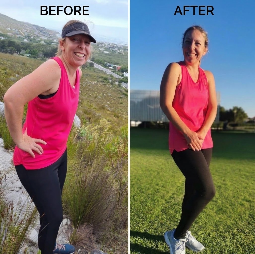 Before and after result 2